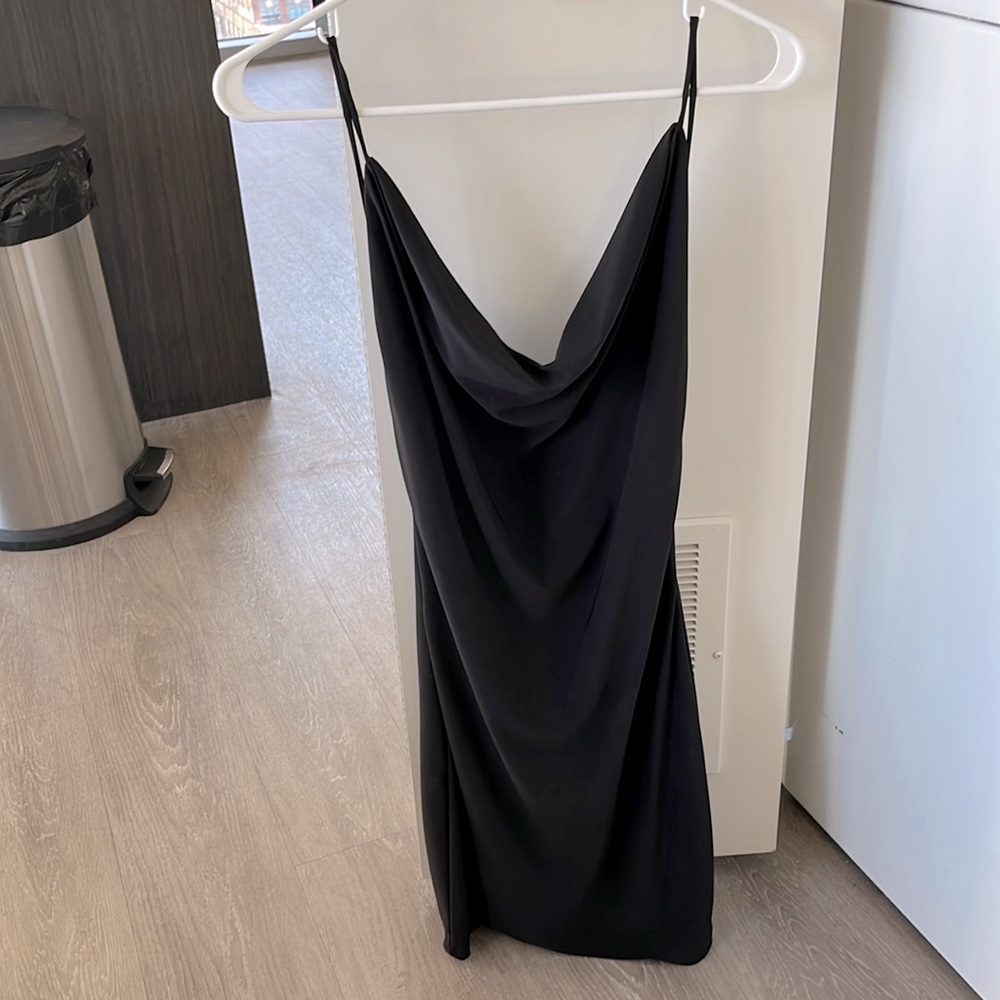 Black Bodycon Mini Dress